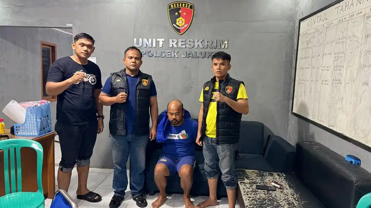 Aniaya Ayah Kandung dengan Meja Prasmanan, Warga Jaluko Ditangkap Polisi - Tribunjambi.com