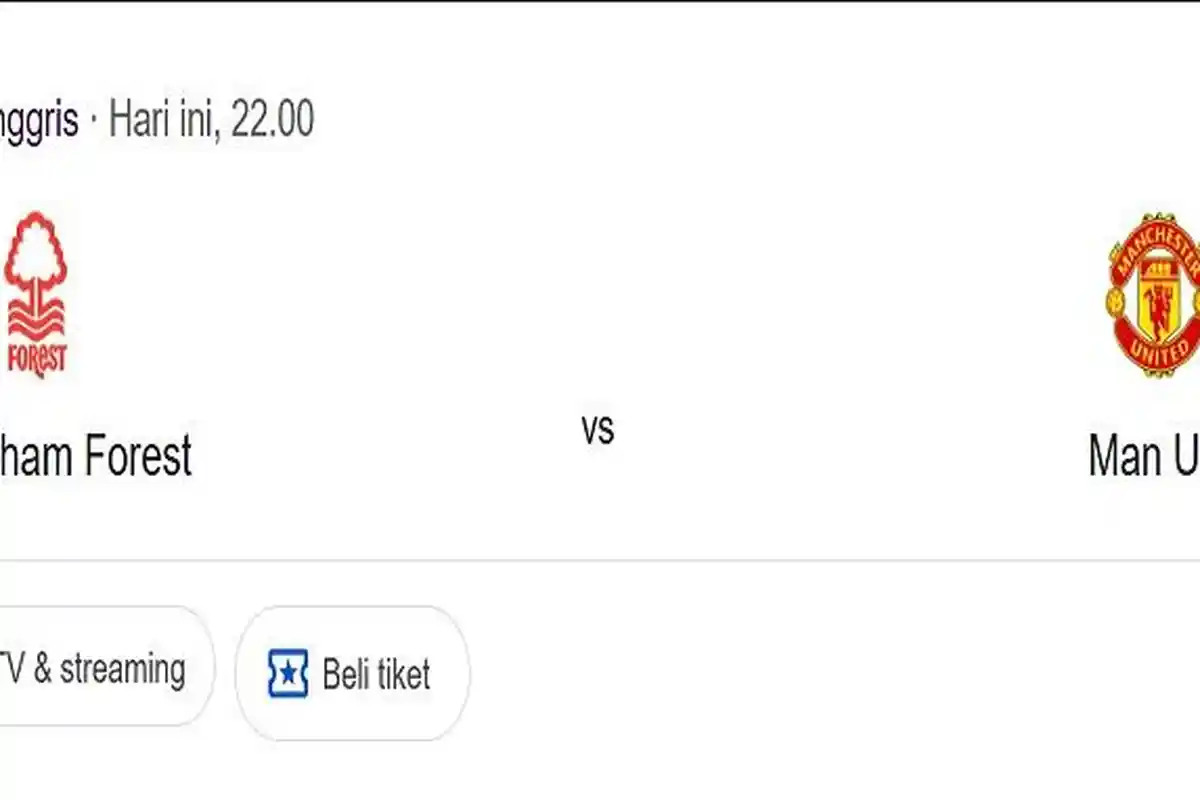 Prediksi Skor dan Susunan Pemain Nottingham VS Manchester United, Duel Sengit Jesus VS Sesko