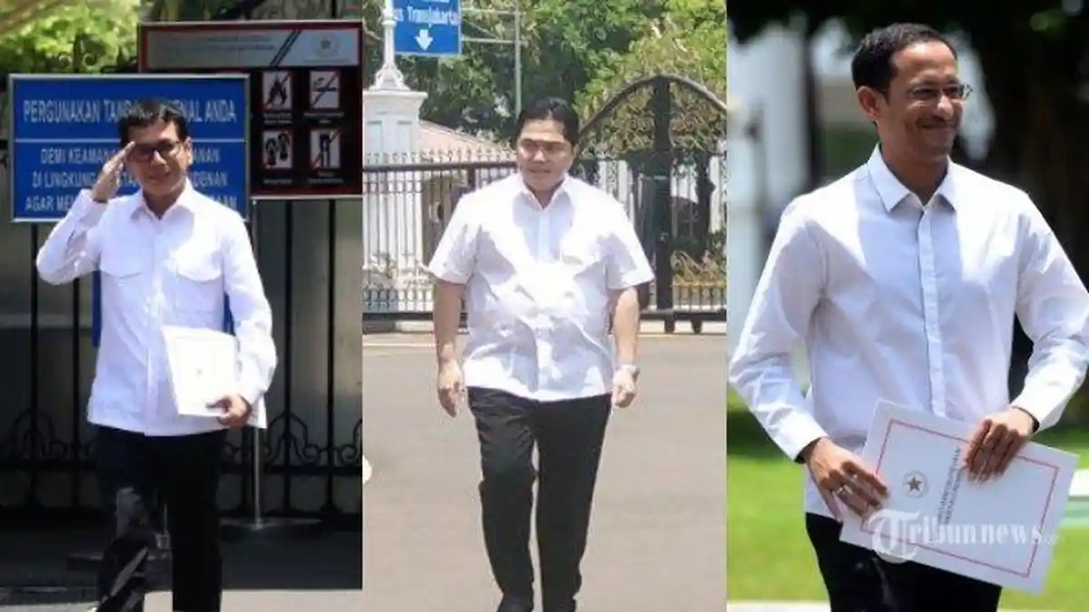 DAFTAR Lengkap Menteri Baru Kabinet Jilid II Jokowi-Maruf, 31 Para Tokoh Dipanggil ke Istana
