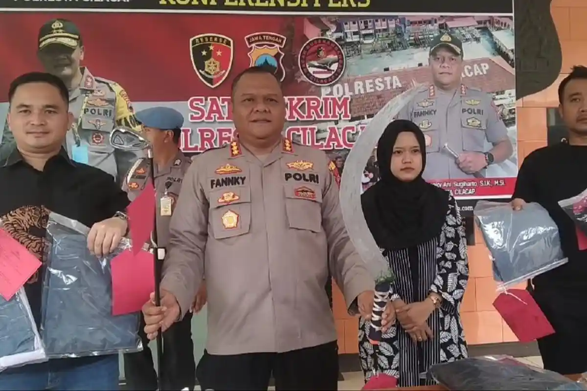 Polisi Tangkap 5 Pelajar Pelaku Perusakan SMK Komputama Jeruklegi Cilacap