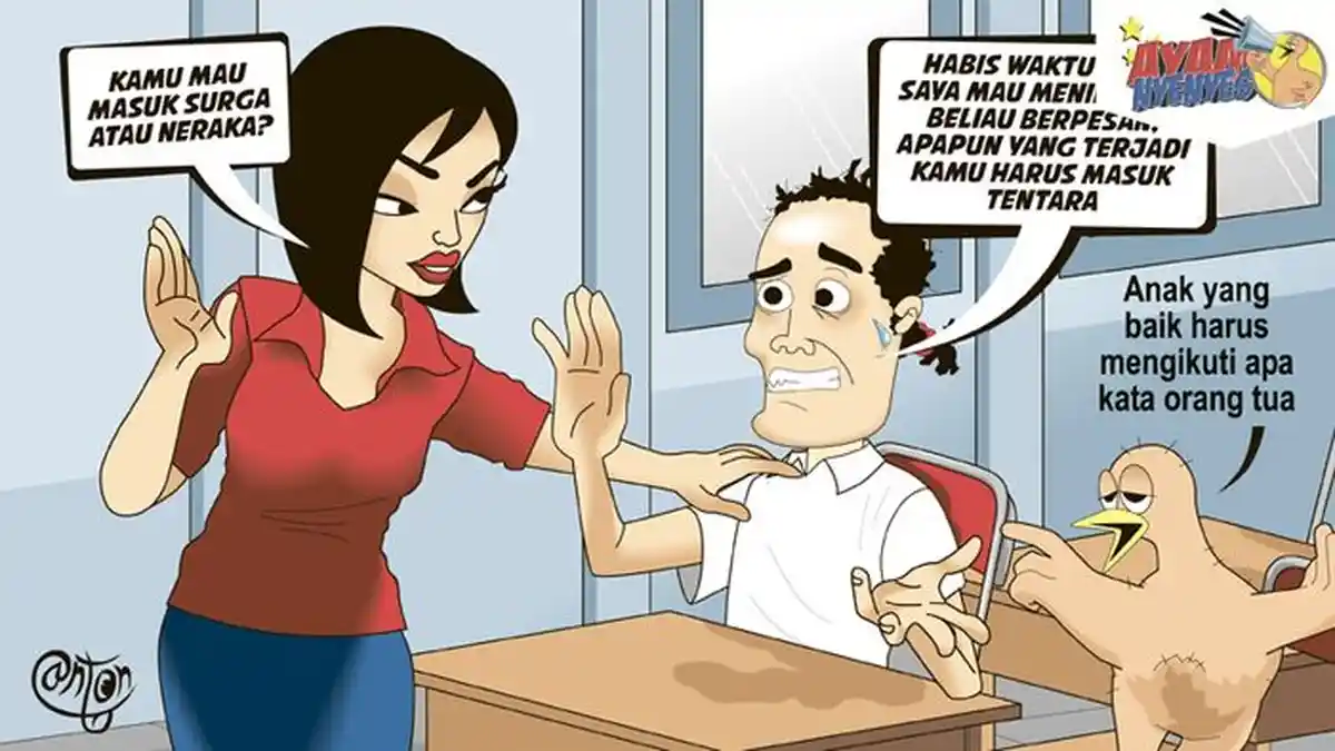 Ditanya Gurunya Ingin Masuk Surga atau Neraka, Tak Disangka Murid Ini Jawab Begini