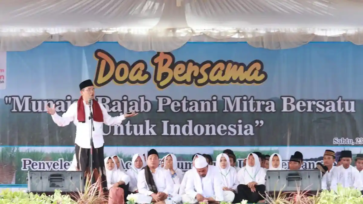 Ribuan Petani Bersatu Menggelar Doa Untuk Pemilu Berjalan Damai Dan Lancar