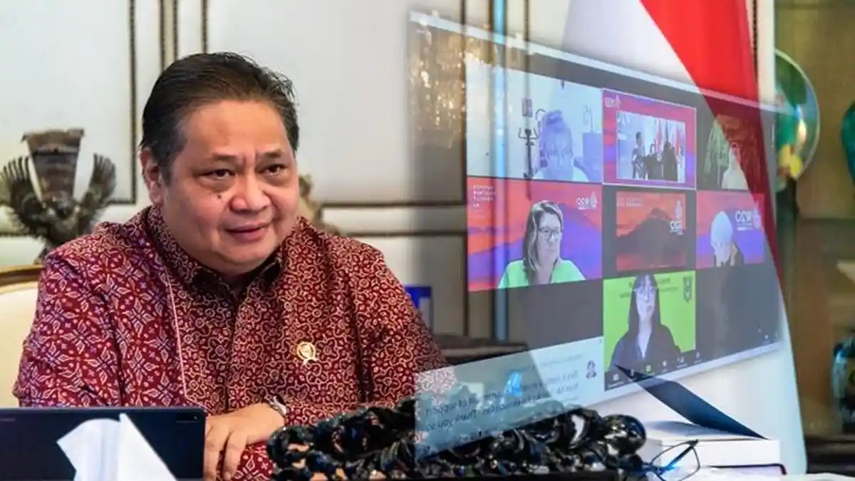 Hadiri Forum KTT W20, Menko Airlangga Serukan Pemberdayaan Ekonomi Perempuan