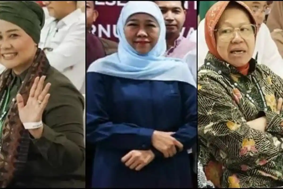 Khofifah vs Risma Menuju Tahta Terkuat, Cek Hasil Survei Elektabilitas Terbaru Pilkada Jatim 2024