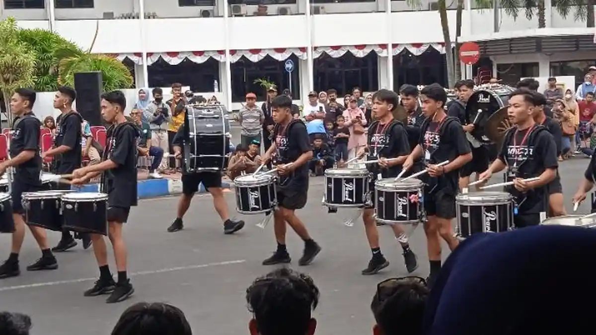 44 Tim Marching Band dari 5 Negara Adu Skill di Laga Perdana Asian ...