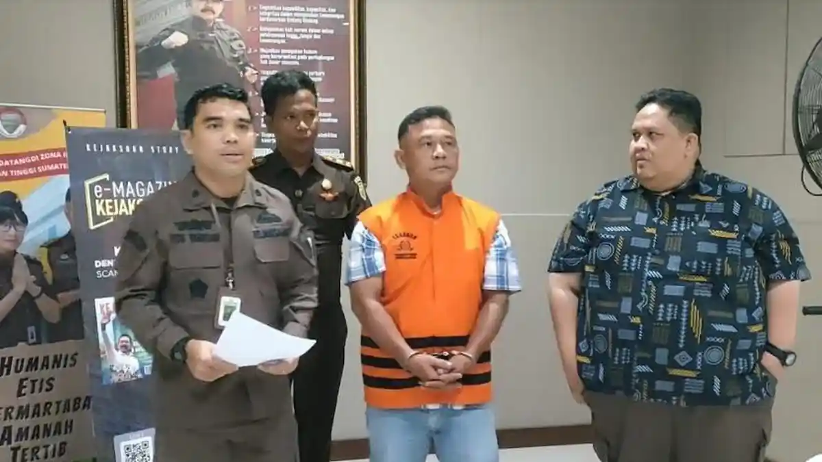 Terpidana Bernad Jonly Siagian Ditangkap Kejari Tiba Samosir, Kasus Korupsi Jalan Amborgang-Sampuara