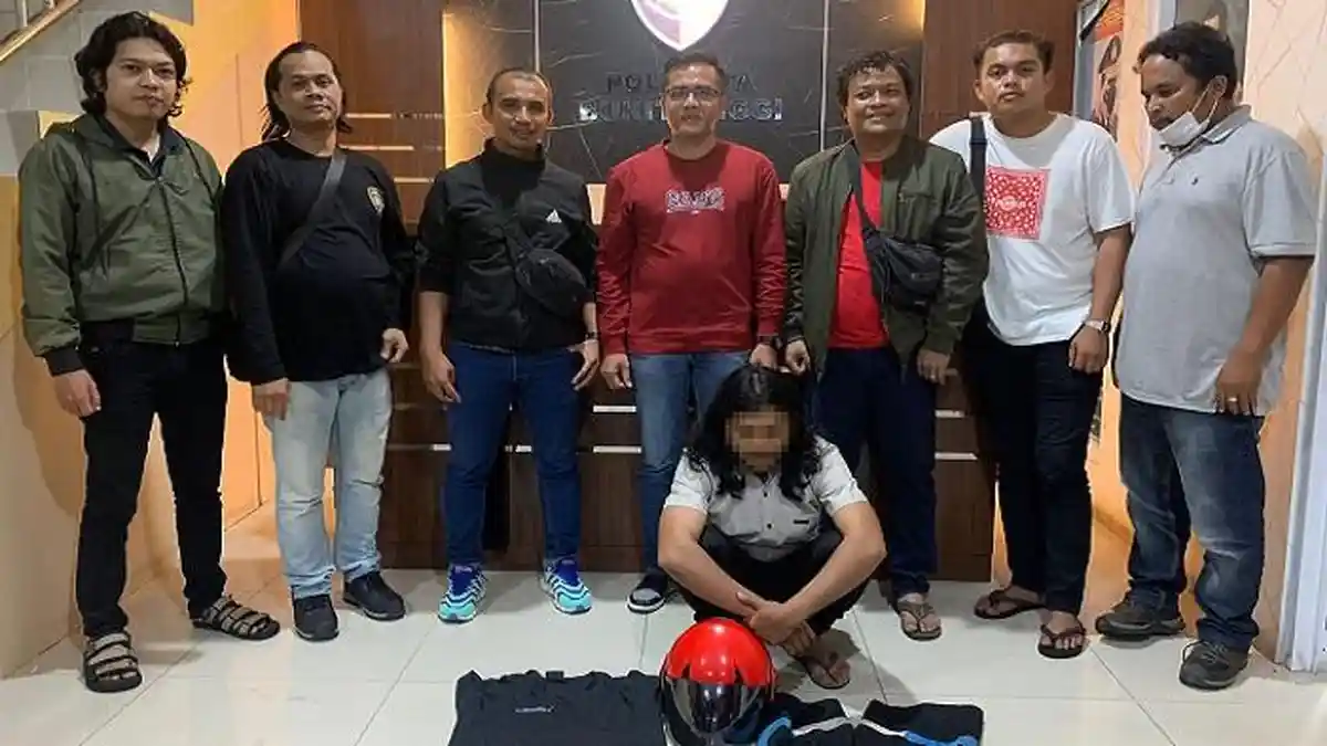 Pria Gondrong Cabuli Pelajar di Bukittinggi Ditangkap Polisi, Beraksi di Jalan Setapak