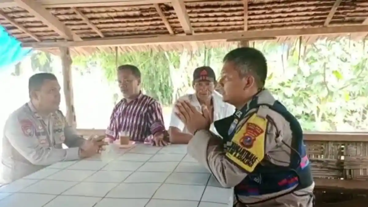 Polsek Bandar Khalipah Imbau Kamtibmas Kepada Warga Desa Gelam