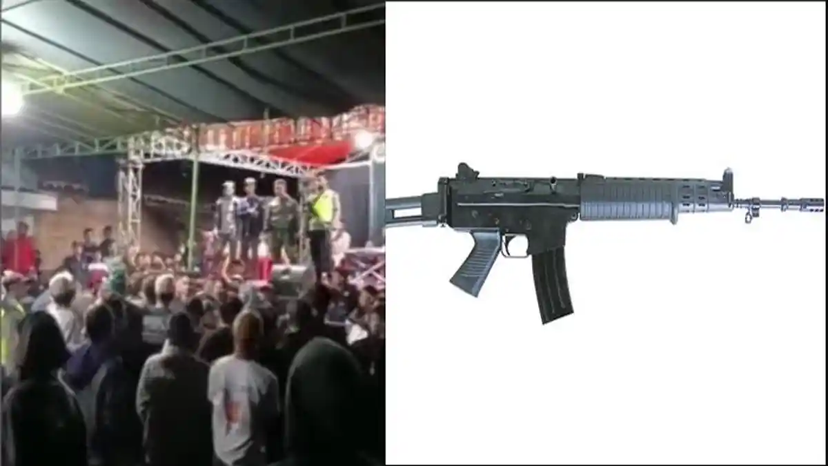 Spesifikasi Senjata SS1-V1 yang Digunakan Briptu MK Amankan Konser Dangdut di Gunungkidul