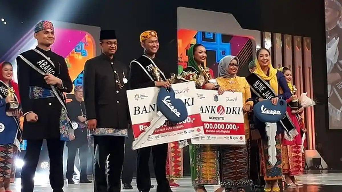 Anies Baswedan Sampaikan Pesan kepada Abang None DKI Jakarta 2018