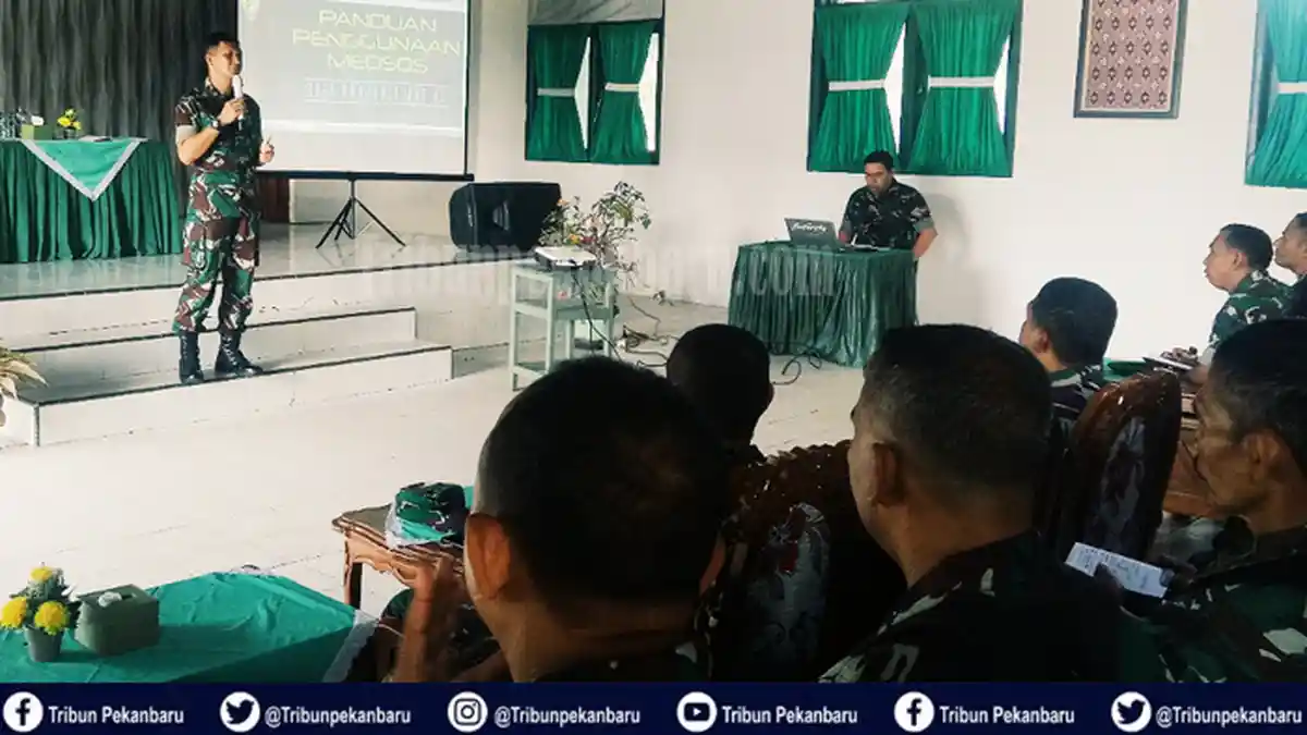 Dandim Inhil Riau Tekankan Prajurit dan Keluarga Bijak Gunakan Medsos agar Terhindar dari Masalah