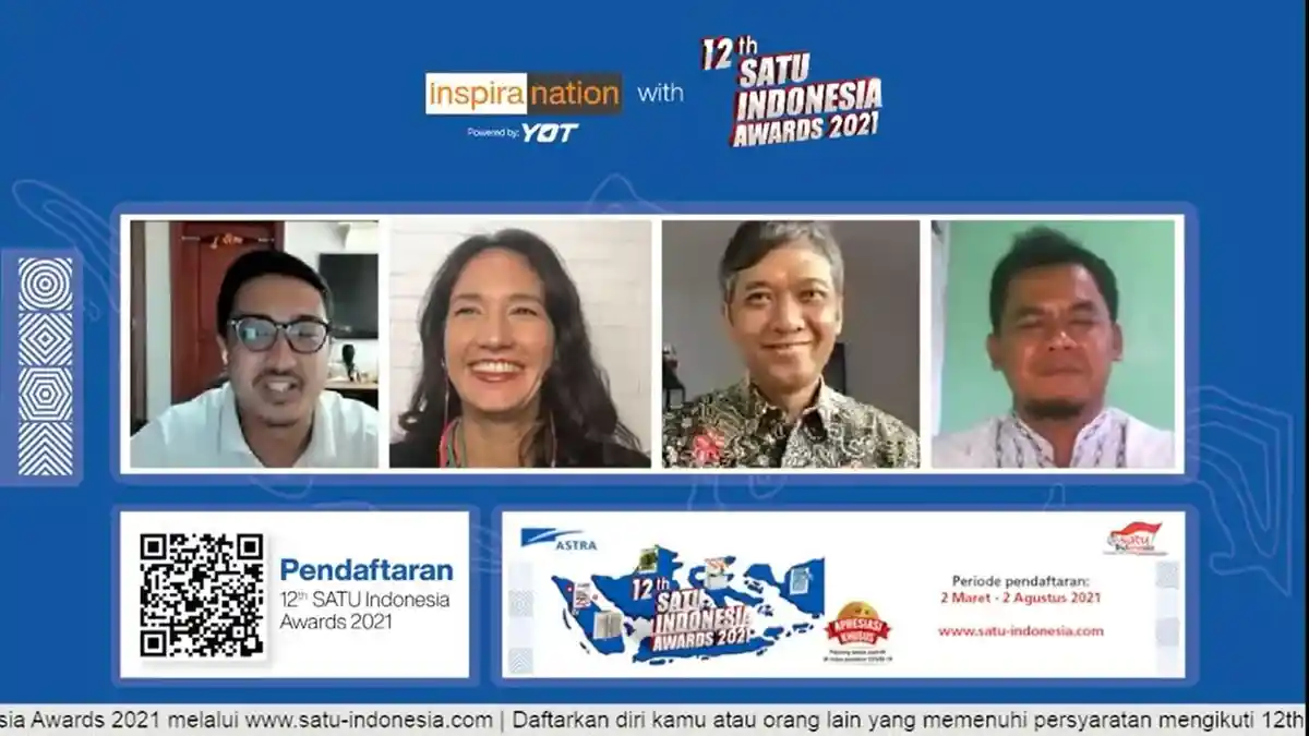 12th SATU Indonesia Awards 2021 Ajak Generasi Muda Untuk Peduli Lingkungan