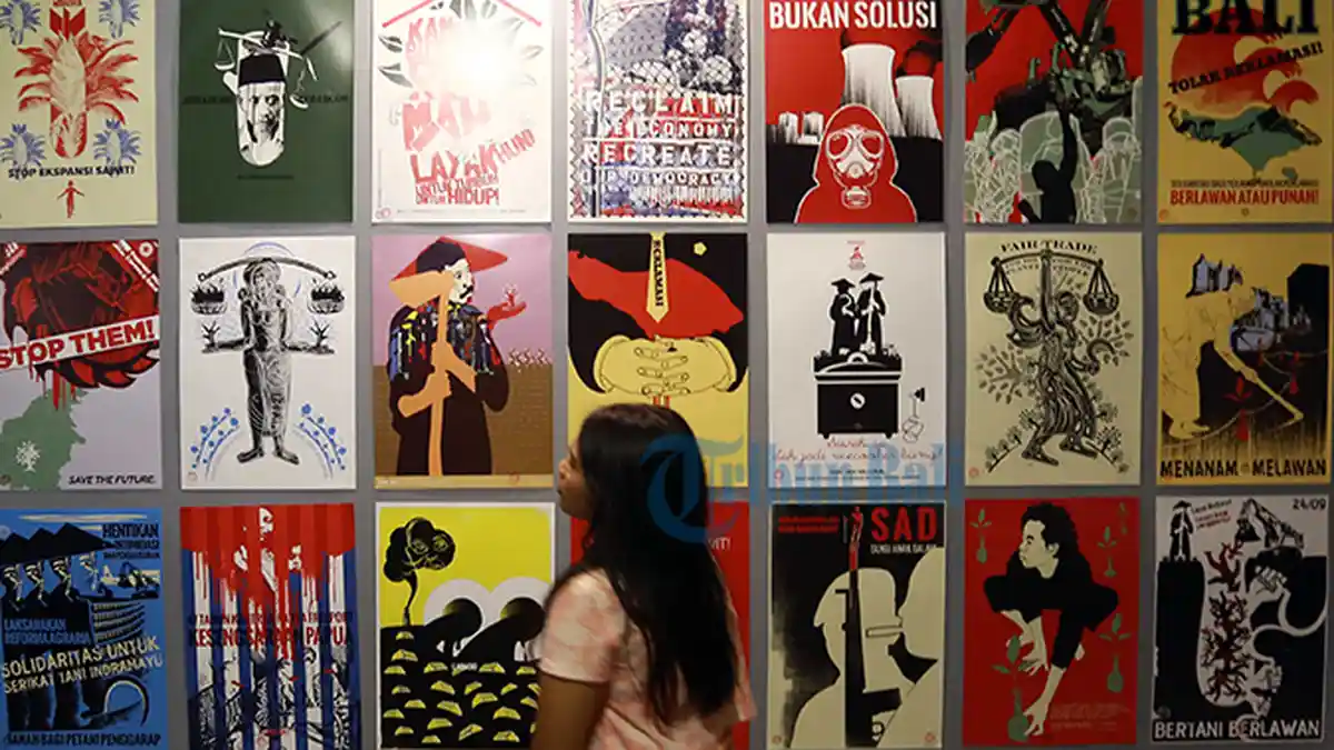 Lihat Ini! Alit Ambara Melawan Lewat Poster