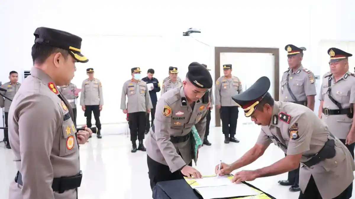 4 Pejabat Utama Polres Luwu Dimutasi, Berikut Nama-namanya