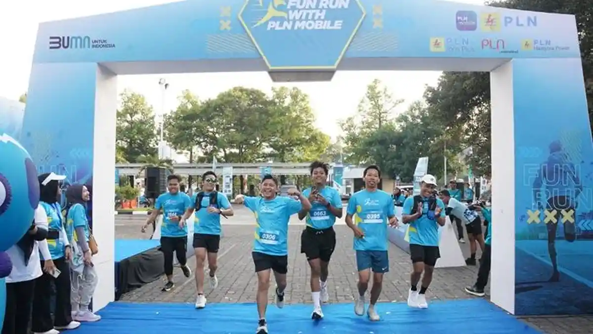 Serunya Fun Run PLN Mobile 2024 Peringati Hari Pelanggan Nasional, PLN Jateng DIY Usung Misi Mulia