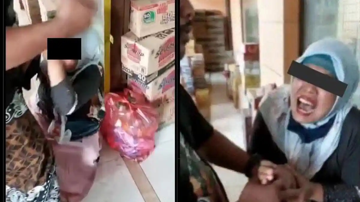 Kepergok Curi Kue Butter Cookies Dijepit di Paha, Emak-emak Nangis Histeris, Bos Toko: Jangan Akting