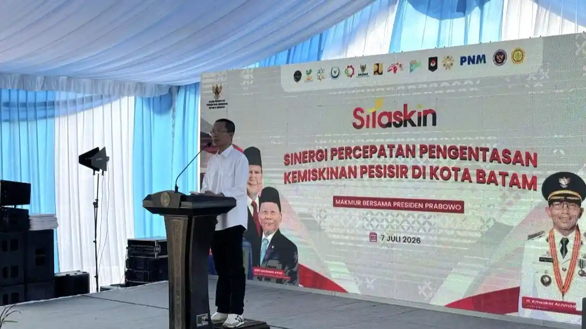 Warga Galang Padati Pembukaan Program SiTaskin di Batam, Walikota Optimistis Kemiskinan Terus Turun - Tribunbatam.id