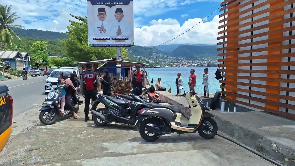 Polisi Tingkatkan Patroli di Objek Wisata Banggai selama Libur Lebaran 2024
