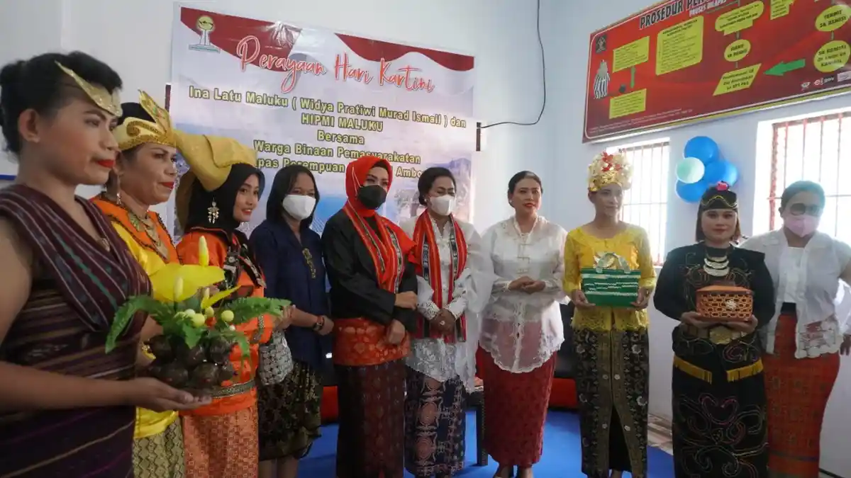 Rayakan Hari Kartini, Ini Pesan Ina Latu Maluku kepada Warga Binaan Lapas Perempuan Kelas III Ambon
