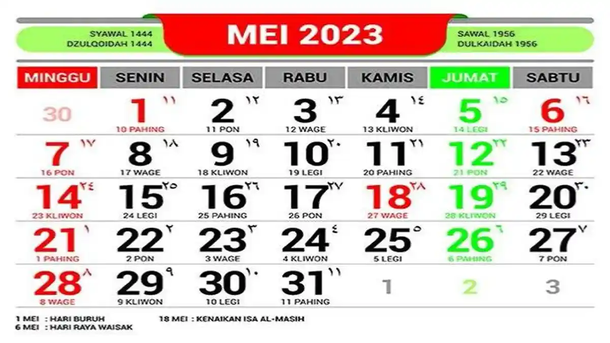 Tanggal 6 Mei 2023 Libur Peringatan Waisak? Berikut Faktanya