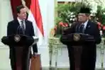 Konferensi Pers Bersama David Cameron dan SBY