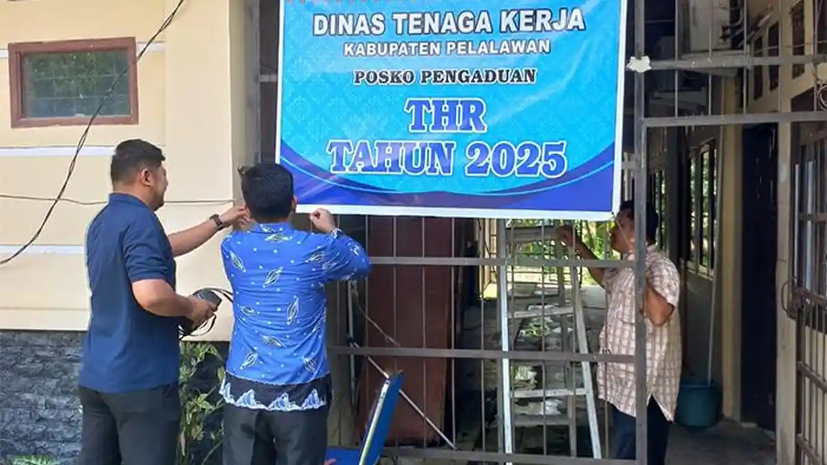 Belum Dibayar Hingga H-7, Posko THR Disnaker Pelalawan Terima 1 Pengaduan Pekerja Perusahaan 