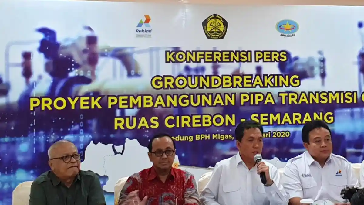 Pipa Gas Cirebon-Semarang Akan Dibangun Setelah 14 Tahun Mandek