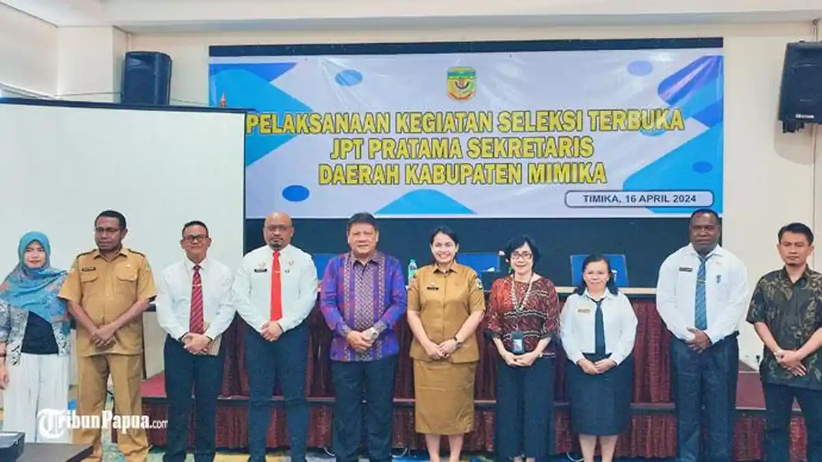 Seleksi Sekda Defenitif Kabupaten Mimika Resmi Dibuka, Siapa yang Layak?
