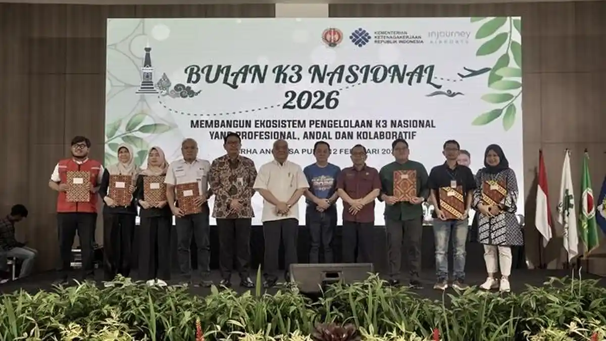 Puncak Bulan K3 Nasional, Wagub DIY Serukan Penguatan Ekosistem Keselamatan Kerja