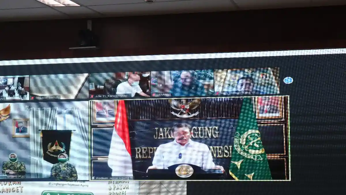 Buka Pasar Murah Virtual, Jaksa Agung: Cegah Penularan Covid-19