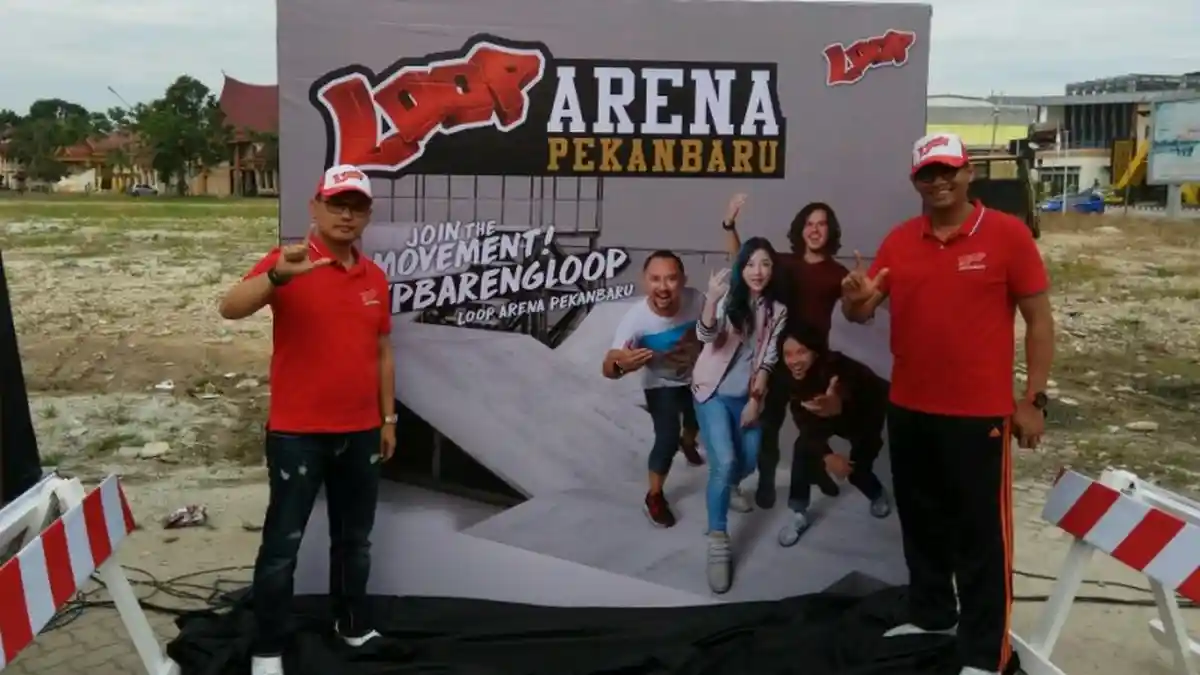 Telkomsel Sumbagteng Perkenalkan Loop Arena di Pekanbaru, Ini Dia Lokasinya