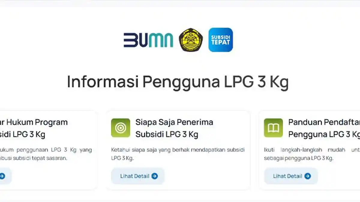 Panduan Cek Online Pangkalan LPG 3 kg Terdekat, Segera Kunjungi Link subsiditepatlpg.mypertamina.id