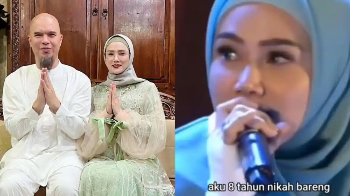 Mulan Jameela Menangis Saat Ceritakan Perjalanan Hijrah Bareng Ahmad Dhani