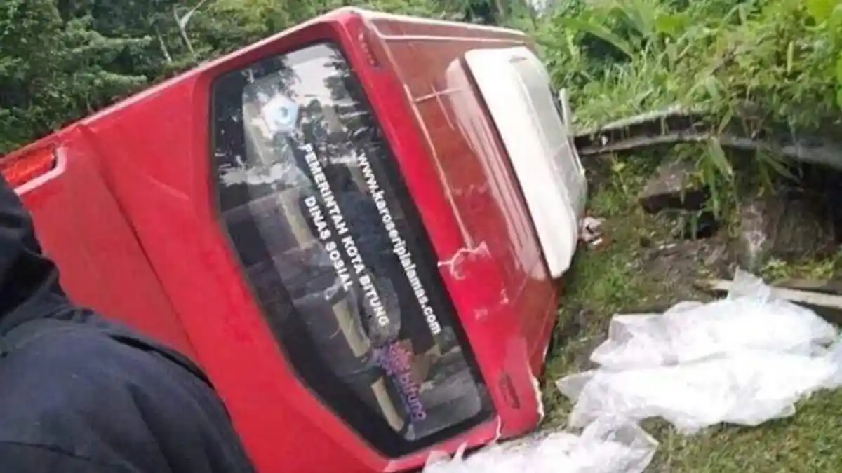 3 Jemaat Tewas setelah Bus Dinsos yang Boyong Rombongan Jemaat Gereja Terguling