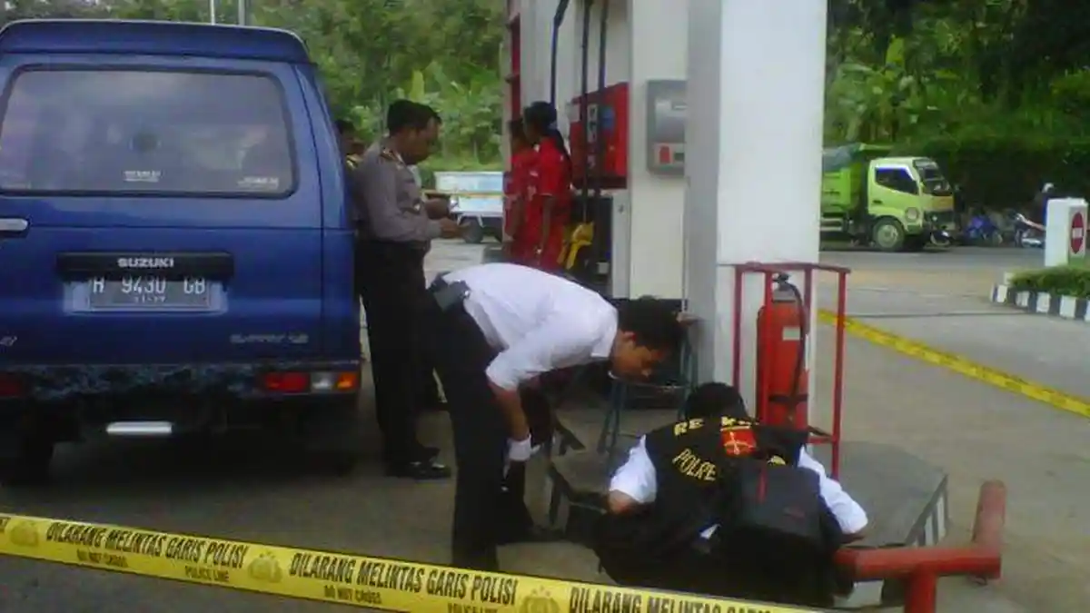 Polisi Menduga Pelaku Perampokan SPBU Semarang Sama dengan di Yogyakarta