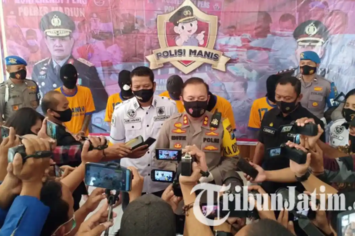 Polisi Madiun Sita 25 Ribu Butir Pil Double L dari 4 Tersangka, Salah Satunya Jaringan Lapas Jombang