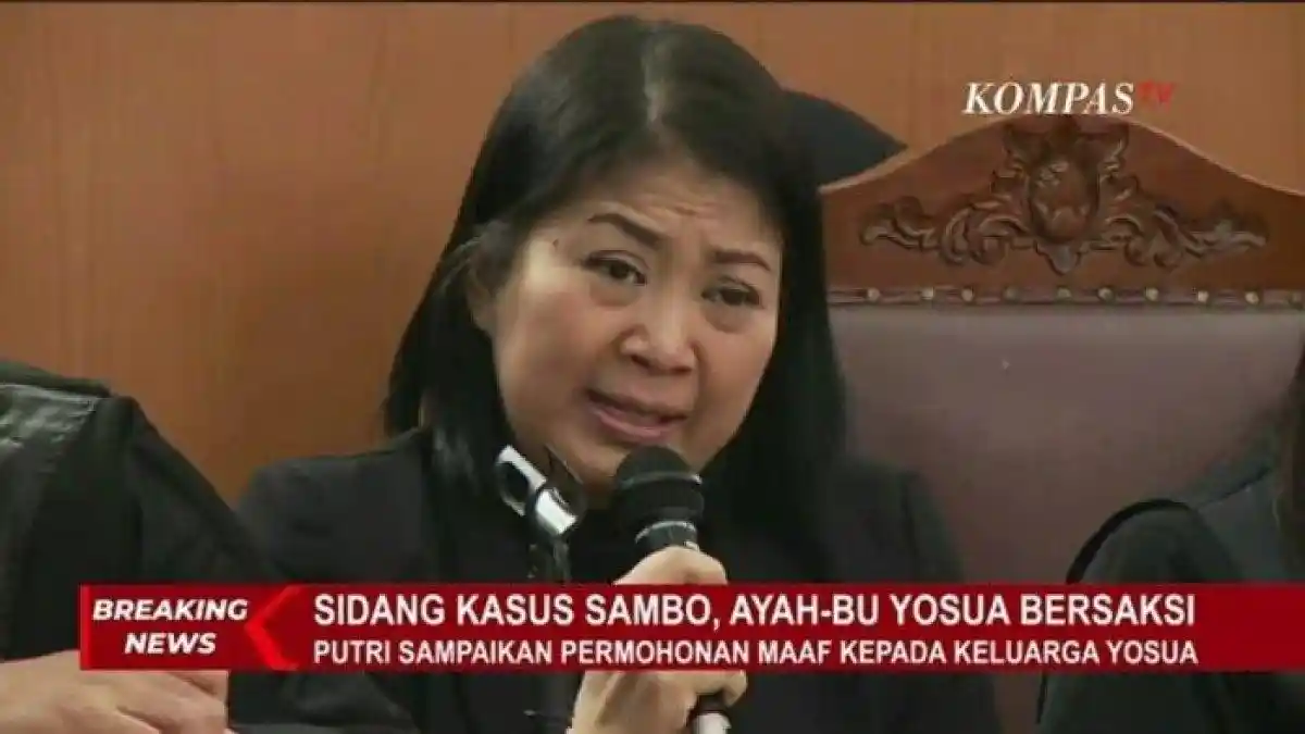 Putri Candrawathi: Yosua Bukan Ajudan Saya