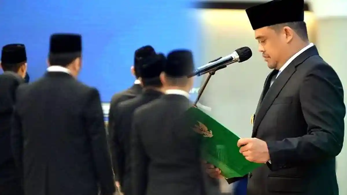 SELENGKAPNYA Daftar Nama 60 Pejabat Eselon III Pemprov Sumut Baru Dilantik, Ini Pesan Bobby Nasution