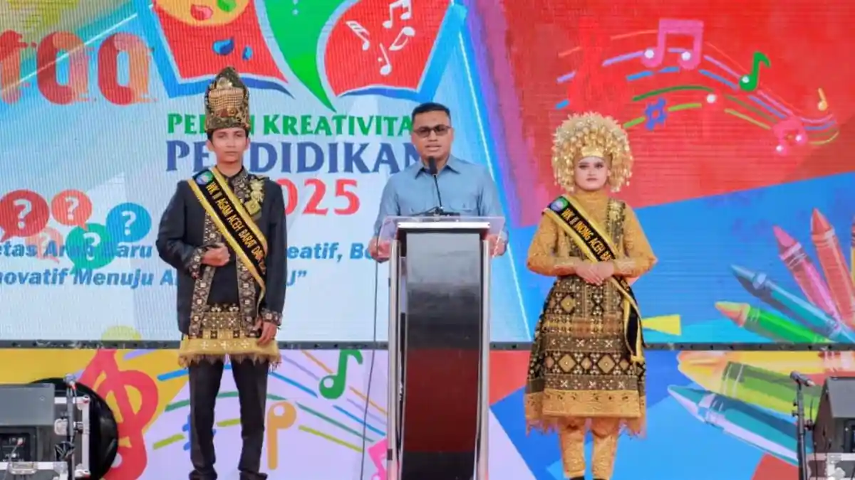 Bupati Abdya Buka Pekan Kreativitas Pendidikan Tahun 2025
