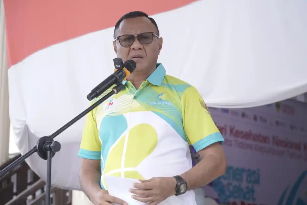 Peringatan HKN 2025 di Tidore, Muhammad Sinen: Layani Pasien Dulu, Administrasi Nanti