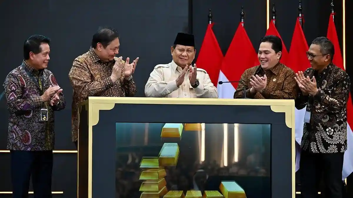 Diresmikan Presiden RI, Prabowo Subianto, Ini Dia Keunggulan Bank Emas Pegadaian