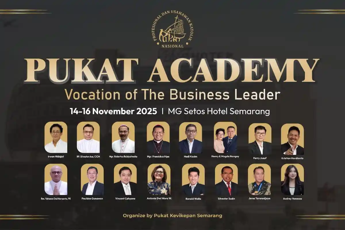 Amanat Ajaran Vatikan: PUKAT Academy Ajak Pebisnis Katolik Jadikan Bisnis Misi Kesejahteraan Bersama