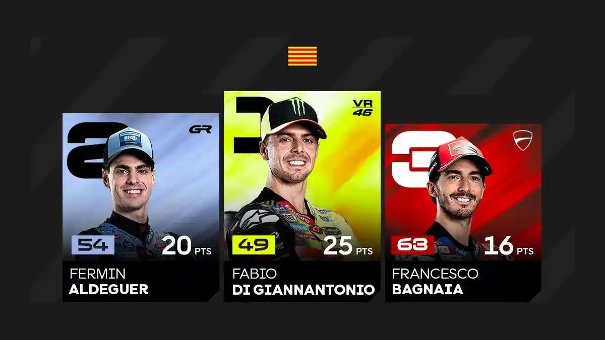 Hasil MotoGP Catalunya 2026, Fabio Di Giannantonio Juara Setelah 2 Kali Red Flag