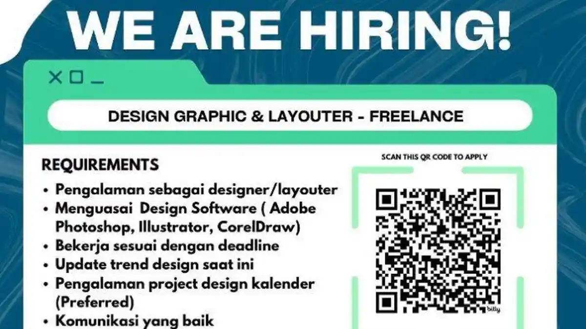 Dicari Posisi Design Graphic dan Layouter, Balai Pustaka Buka Loker Agustus 2024: Ini Syaratnya