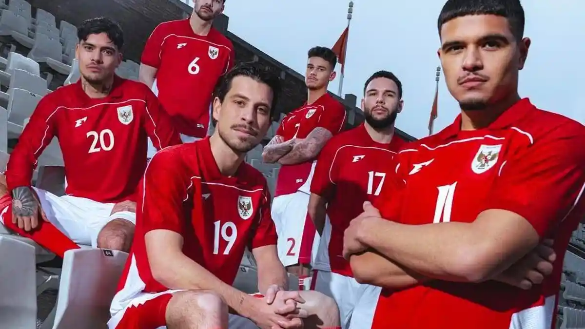 Erspo Resmi Merilis Jersey Terbaru Timnas Indonesia, Ini Inspirasinya