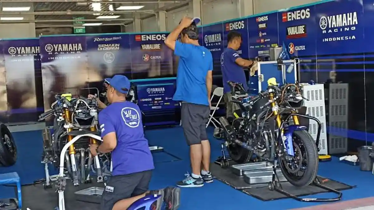Yamaha Racing Indonesia Targetkan Podium di Sirkuit Mandalika