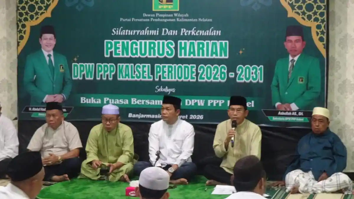 Pimpin PPP Kalsel, Abdul Hadi Minta Kader Bekerja Serius Besarkan Partai