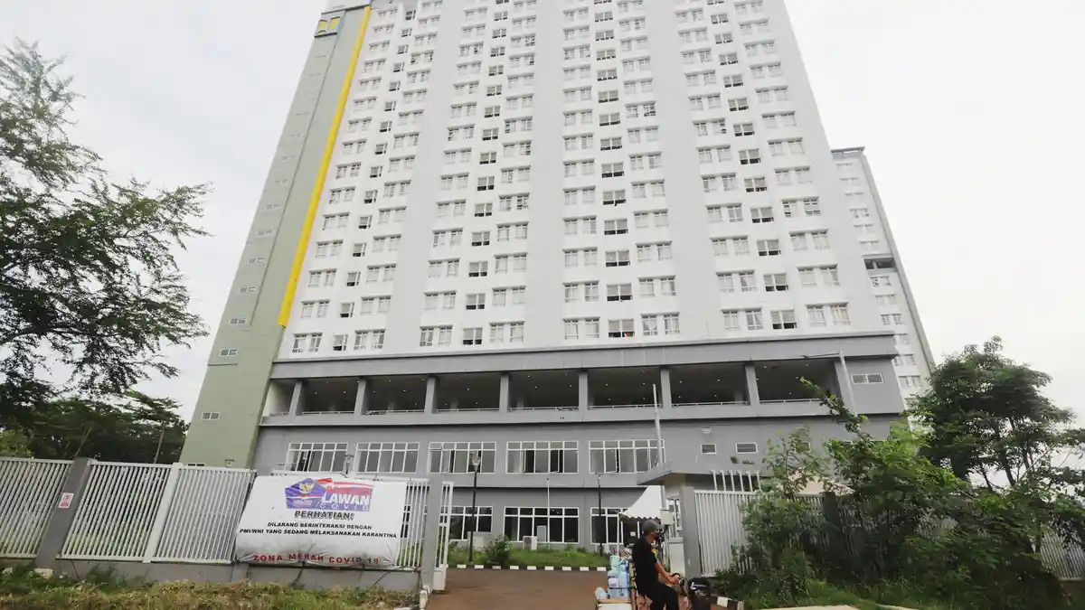 Update 6 November: 980 Pasien Positif Covid-19 Dirawat di Tower 6 dan 7 RS Wisma Atlet