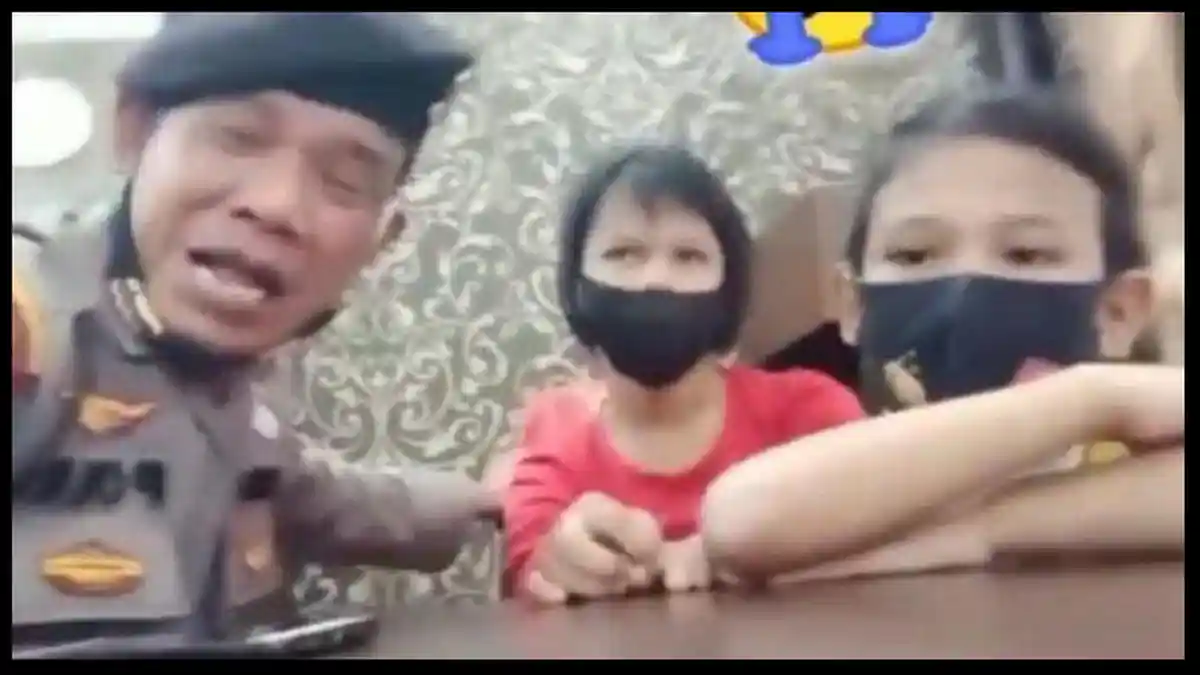 VIRAL Polisi Curhat Sambil Nangis, Sebut Anaknya Dianiaya Tapi Dia yang Dipecat
