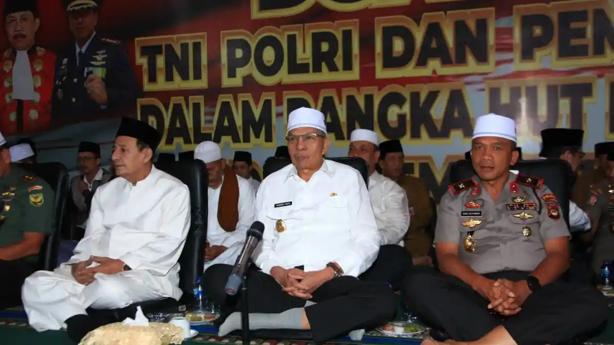 Mawardi Berdoa Bersama Al-Habib Muhammad Luthfi
